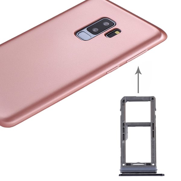 Sim + Micro SD Karten Halter Schwarz für Samsung Galaxy...